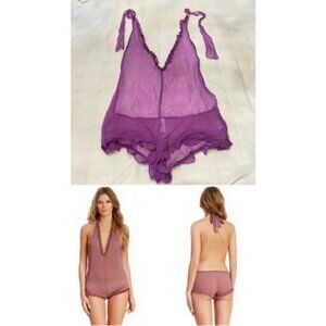 New! Zinke Lavender 100% silk As If We Never Meet Again Jumper 2287